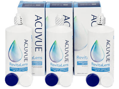 Acuvue RevitaLens Linsevæske 3 x 360 ml