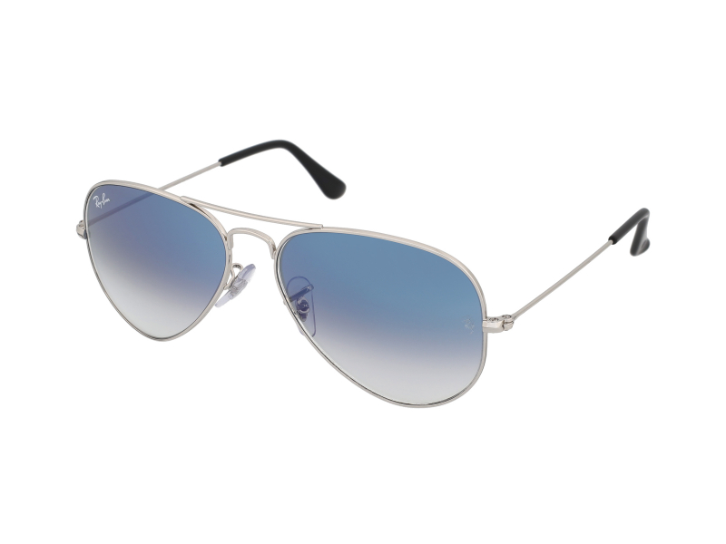 Køb Sølve Ray-Ban solbriller blå linser |