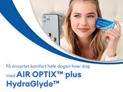 Air Optix plus HydraGlyde (3 linser)