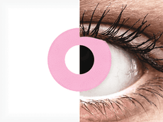 CRAZY LENS - Barbie Pink - endagslinser med styrke (2 linser)