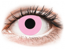 CRAZY LENS - Barbie Pink - endagslinser med styrke (2 linser)