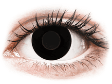 CRAZY LENS - Black Out - endagslinser uden styrke (2 linser)