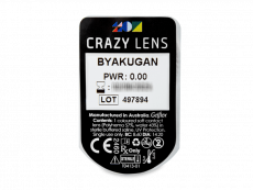 CRAZY LENS - Byakugan - endagslinser uden styrke (2 linser)