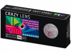 CRAZY LENS - Graffiti - endagslinser uden styrke (2 linser)