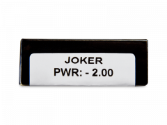 CRAZY LENS - Joker - endagslinser med styrke (2 linser)