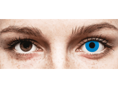 CRAZY LENS - Sky Blue - endagslinser med styrke (2 linser)