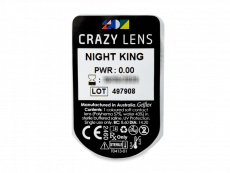 CRAZY LENS - Night King - endagslinser uden styrke (2 linser)