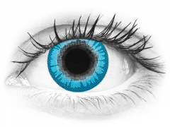 CRAZY LENS - White Walker - endagslinser med styrke (2 linser)