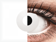 CRAZY LENS - WhiteOut - endagslinser uden styrke (2 linser)