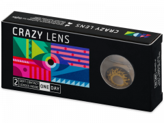 CRAZY LENS - Cheetah - endagslinser uden styrke (2 linser)