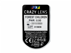 CRAZY LENS - Forest Children - endagslinser uden styrke (2 linser)