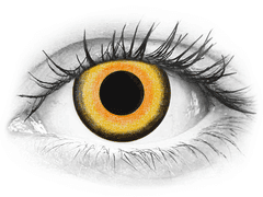 CRAZY LENS - Midnight Sun - endagslinser uden styrke (2 linser)