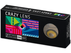 CRAZY LENS - Midnight Sun - endagslinser uden styrke (2 linser)