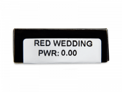 CRAZY LENS - Red Wedding - endagslinser uden styrke (2 linser)