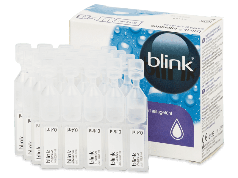 Øjendråber Blink intensive tears 20x 0,4 ml 