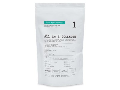 Collagen All
in 1 kosttilskud - Mango & Maracuja 220 g 