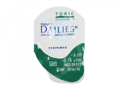 Focus Dailies Toric (30 linser)