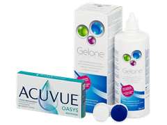 Acuvue Oasys Multifocal (6 linser) + Gelone Linsevæske 360 ml