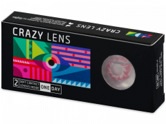CRAZY LENS - Atom Bomb - endagslinser med styrke (2 linser)