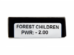 CRAZY LENS - Forest Children - endagslinser med styrke (2 linser)
