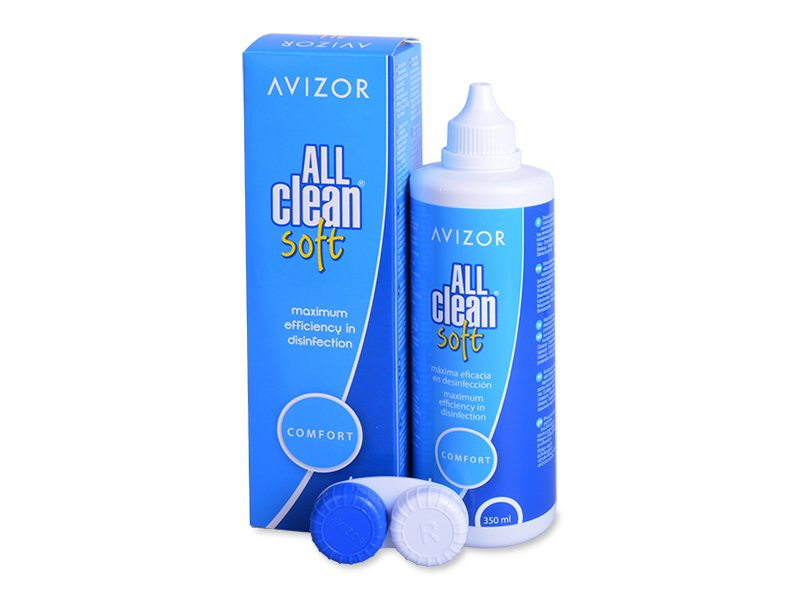 Avizor All Clean Soft linsevæske 350 ml 