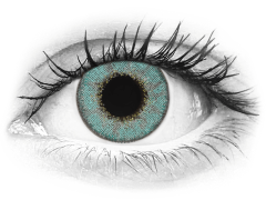TopVue Daily Color - Turquoise - endagslinser med styrke (2 linser)