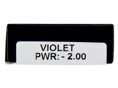 TopVue Daily Color - Violet - endagslinser med styrke (2 linser)