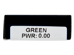 TopVue Daily Color - Green - endagslinser uden styrke (2 linser)