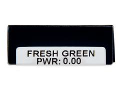 TopVue Daily Color - Fresh Green - endagslinser uden styrke (2 linser)