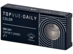 TopVue Daily Color - Grey - endagslinser uden styrke (2 linser)