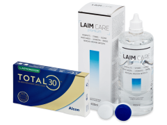 TOTAL30 for Astigmatism (3 linser) + Laim-Care Linsevæske 400 ml