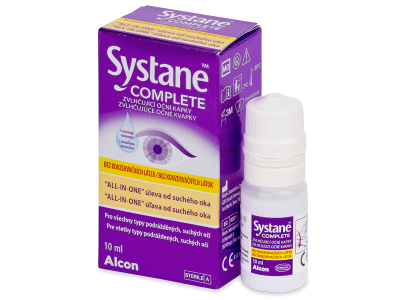 Systane COMPLETE øjendråber uden konserveringsmidler 10 ml 