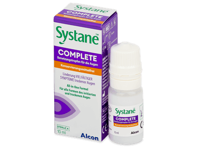 Øjendråber Systane COMPLETE uden konserveringsmidler 10 ml