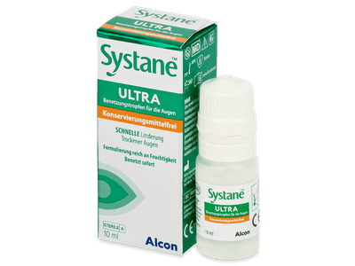 Øjendråber Systane Ultra uden konserveringsmidler 10 ml