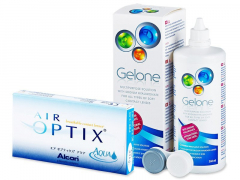 Air Optix Aqua (6 linser) + Gelone Linsevæske 360 ml